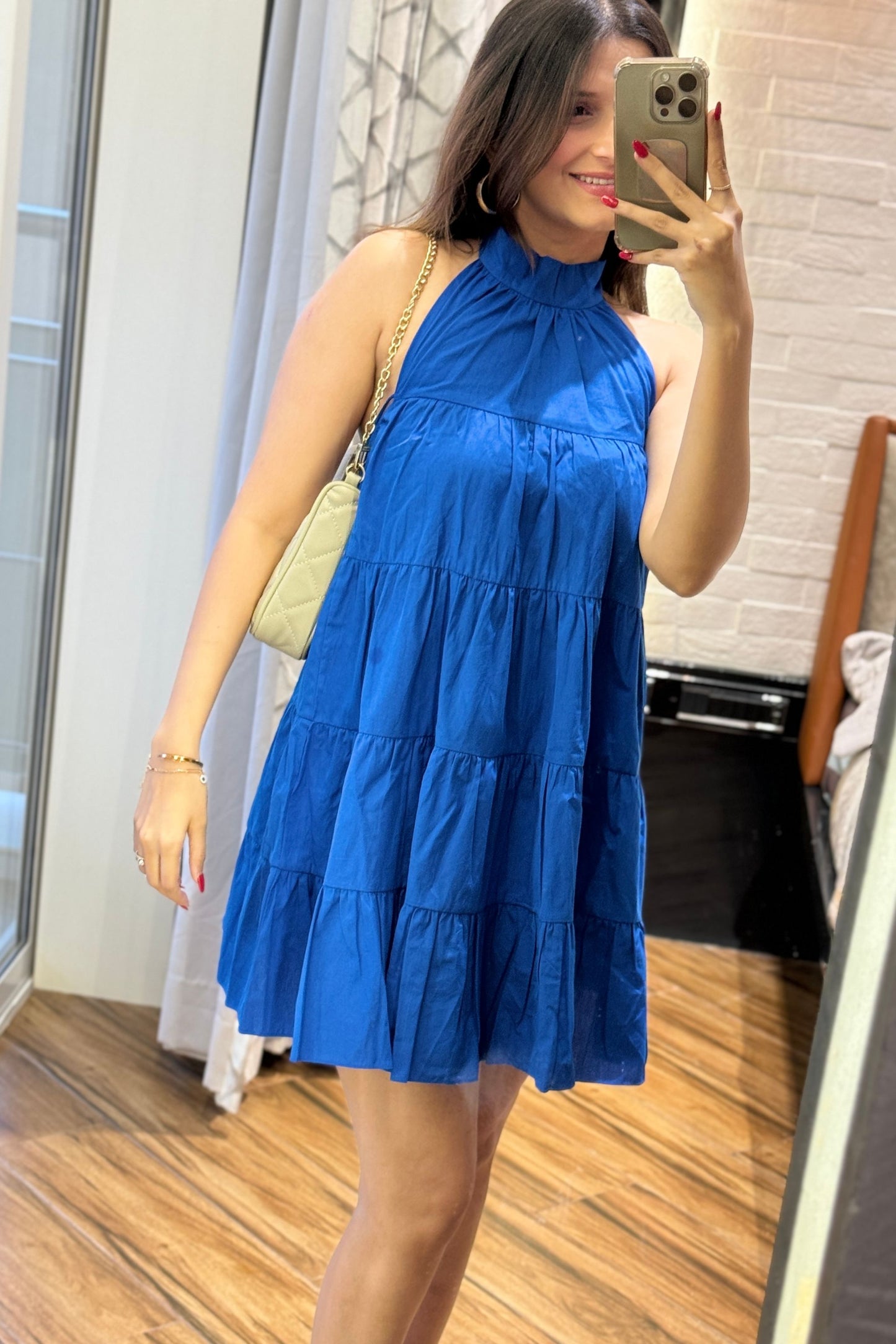 Cobalt chic dress