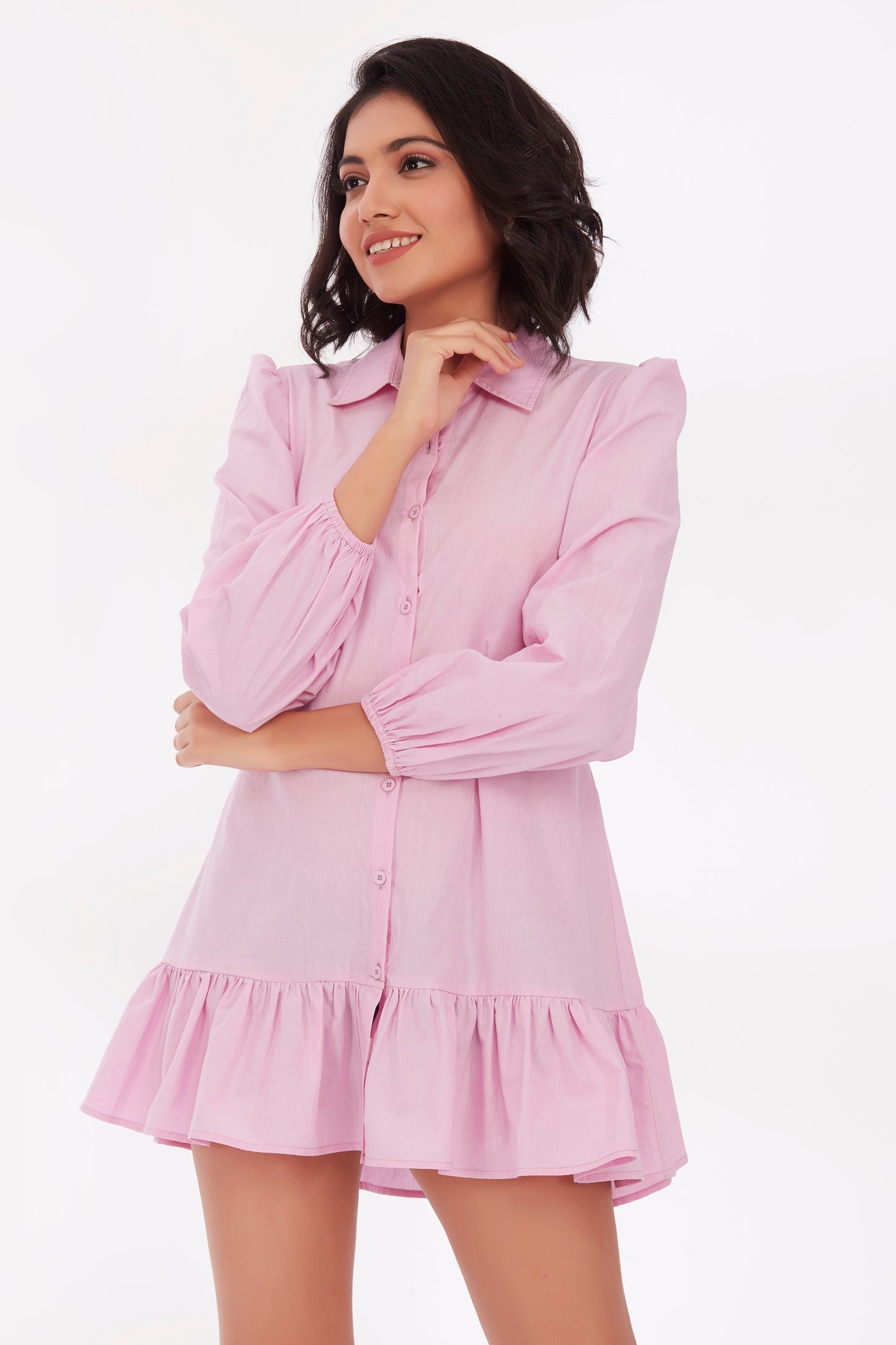 Blush bloom dress