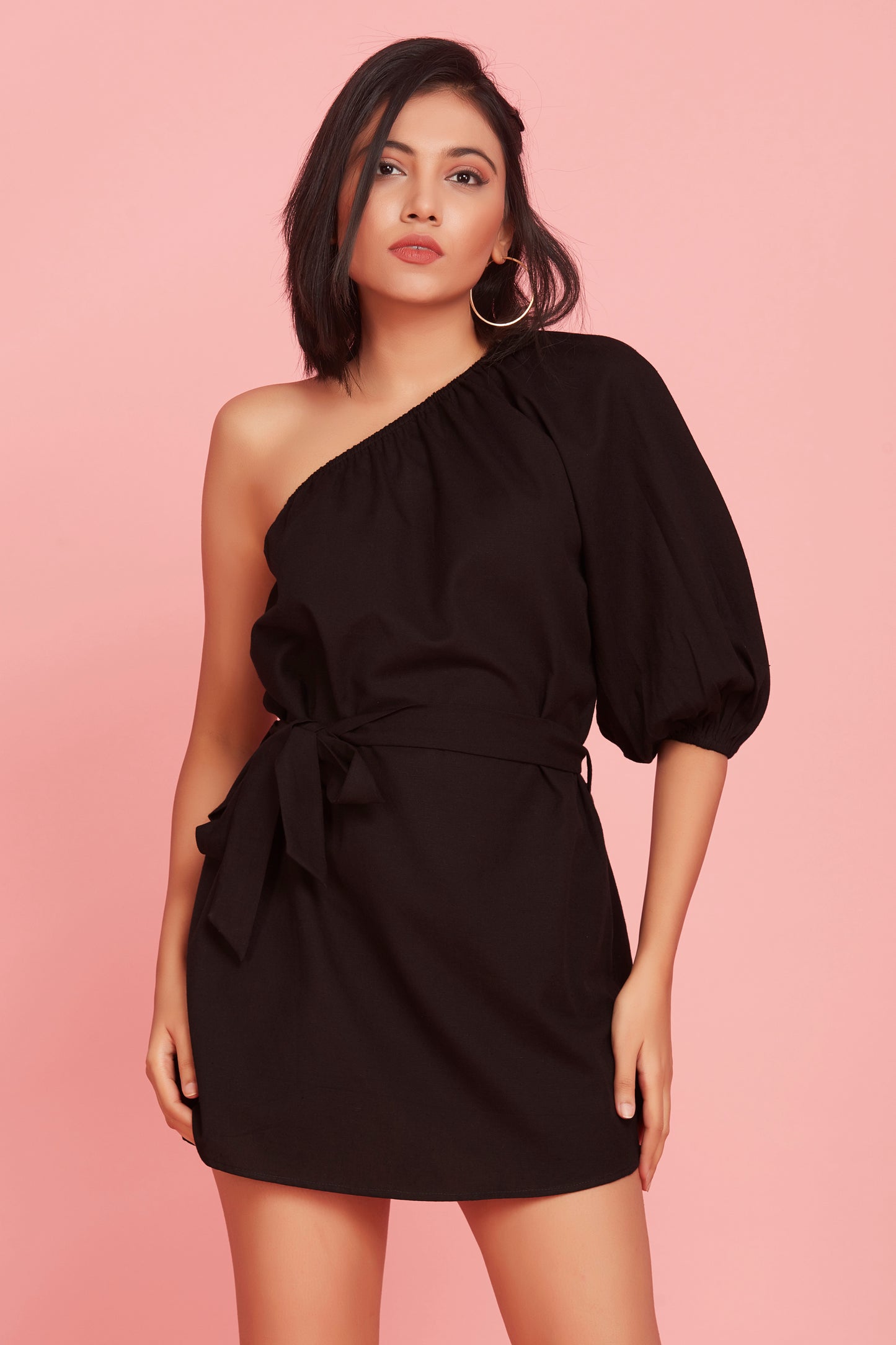 Black Bloom Dress