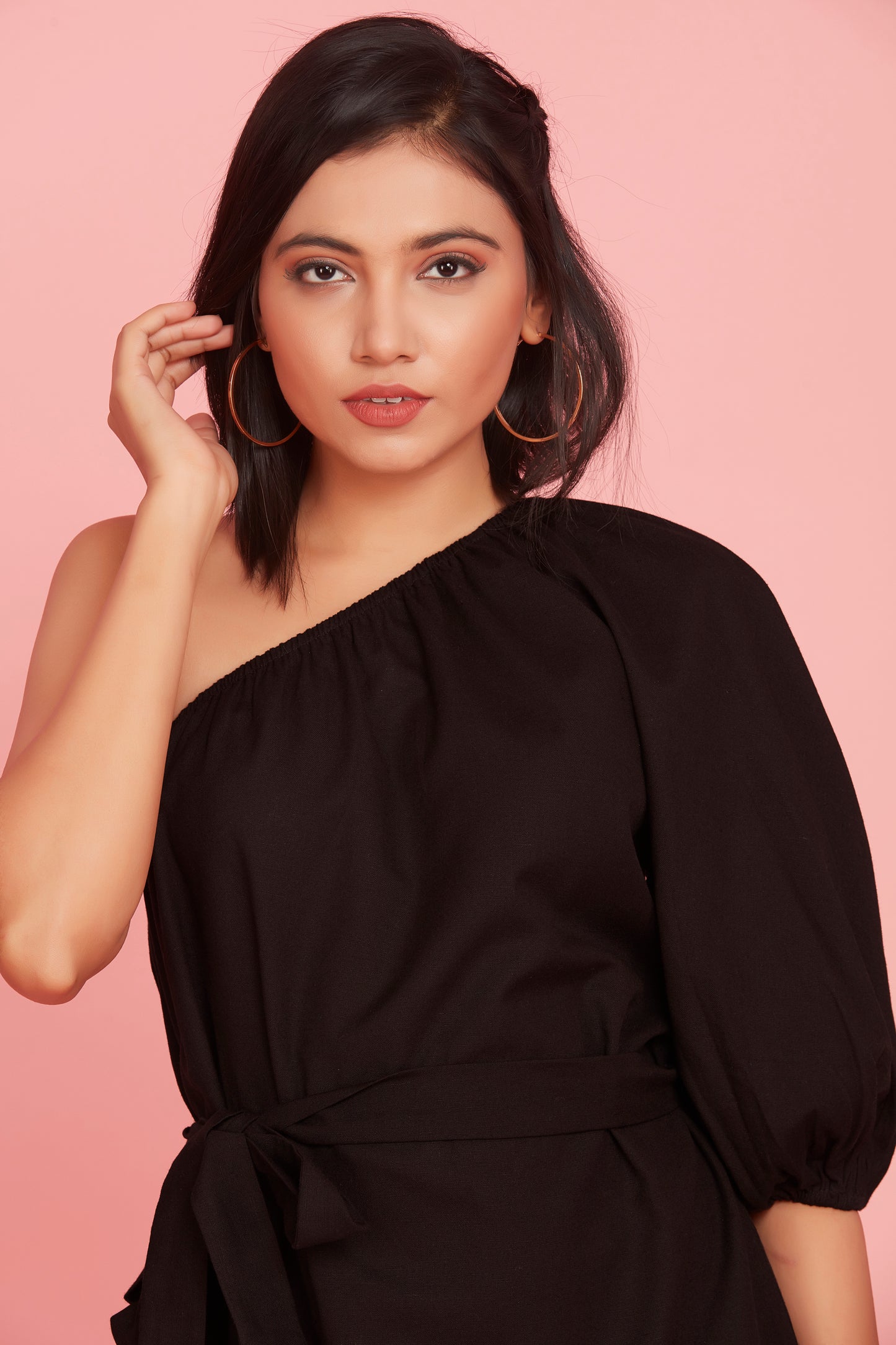 Black Bloom Dress