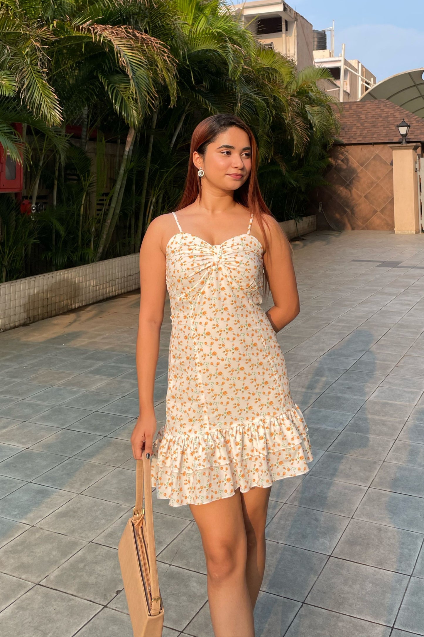 Orchid elegance dress