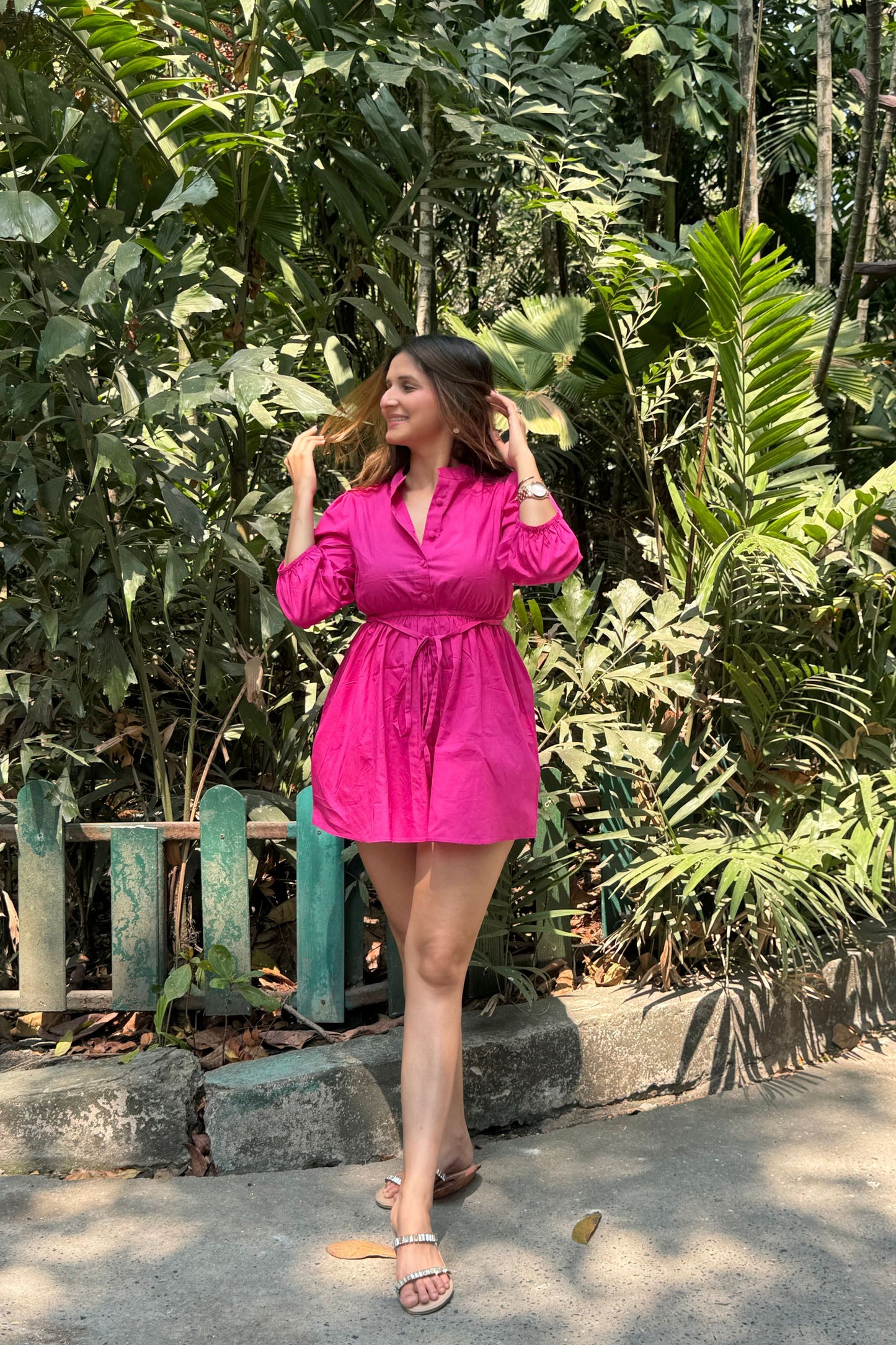 Blush Breeze Mini Dress