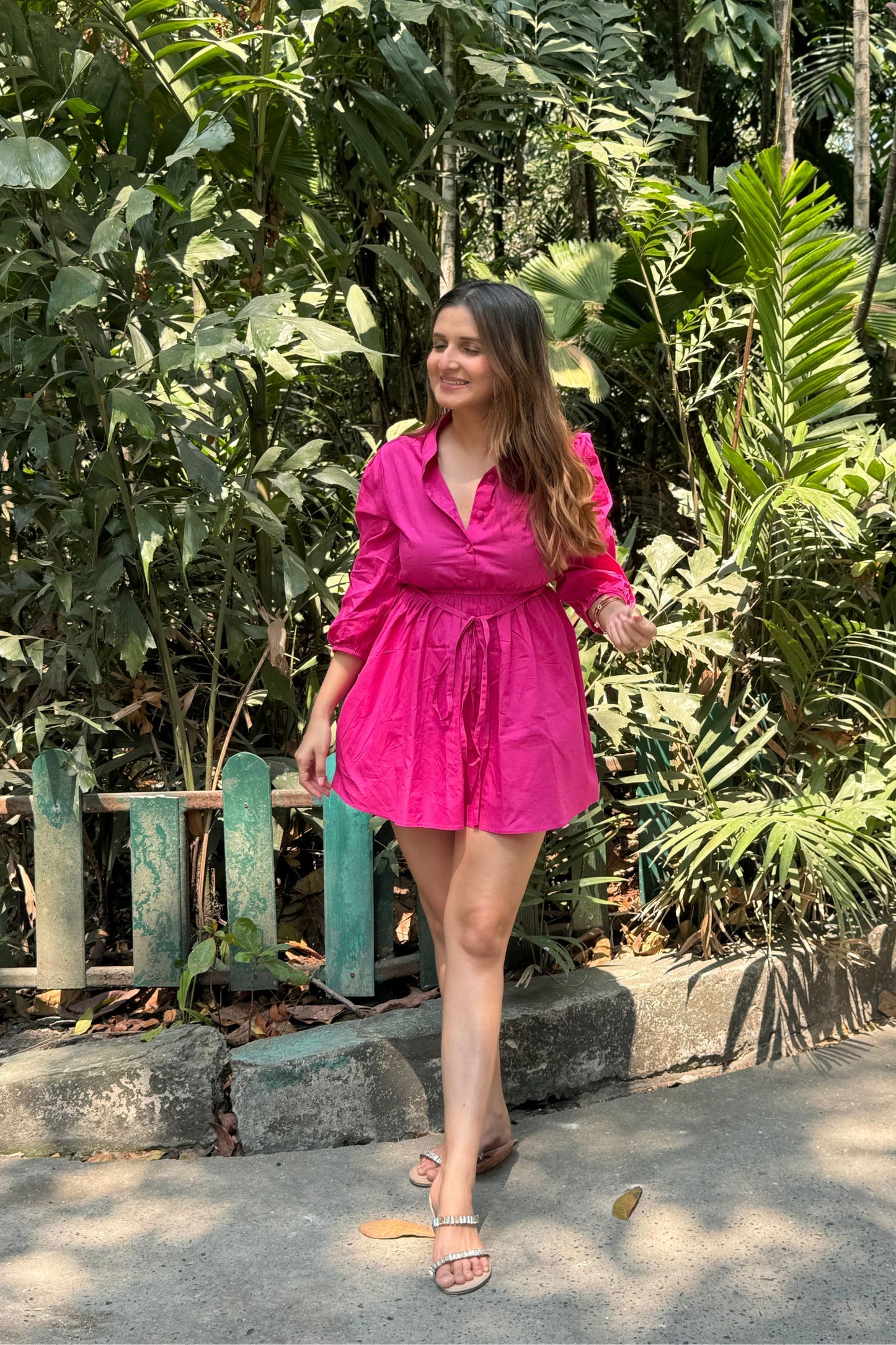 Blush Breeze Mini Dress
