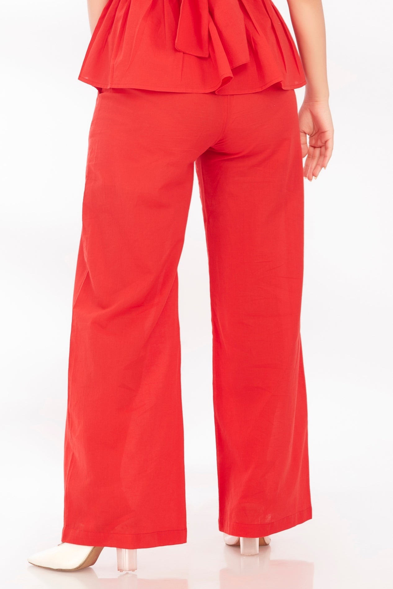 Straight Wide Leg Pant
