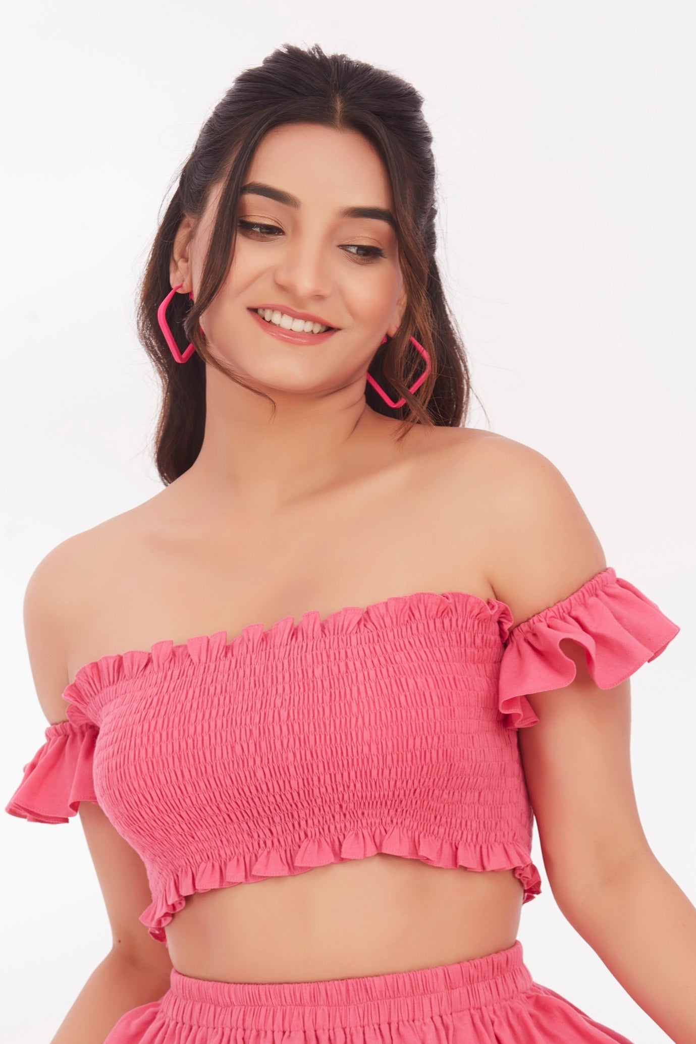 Pink bloom top