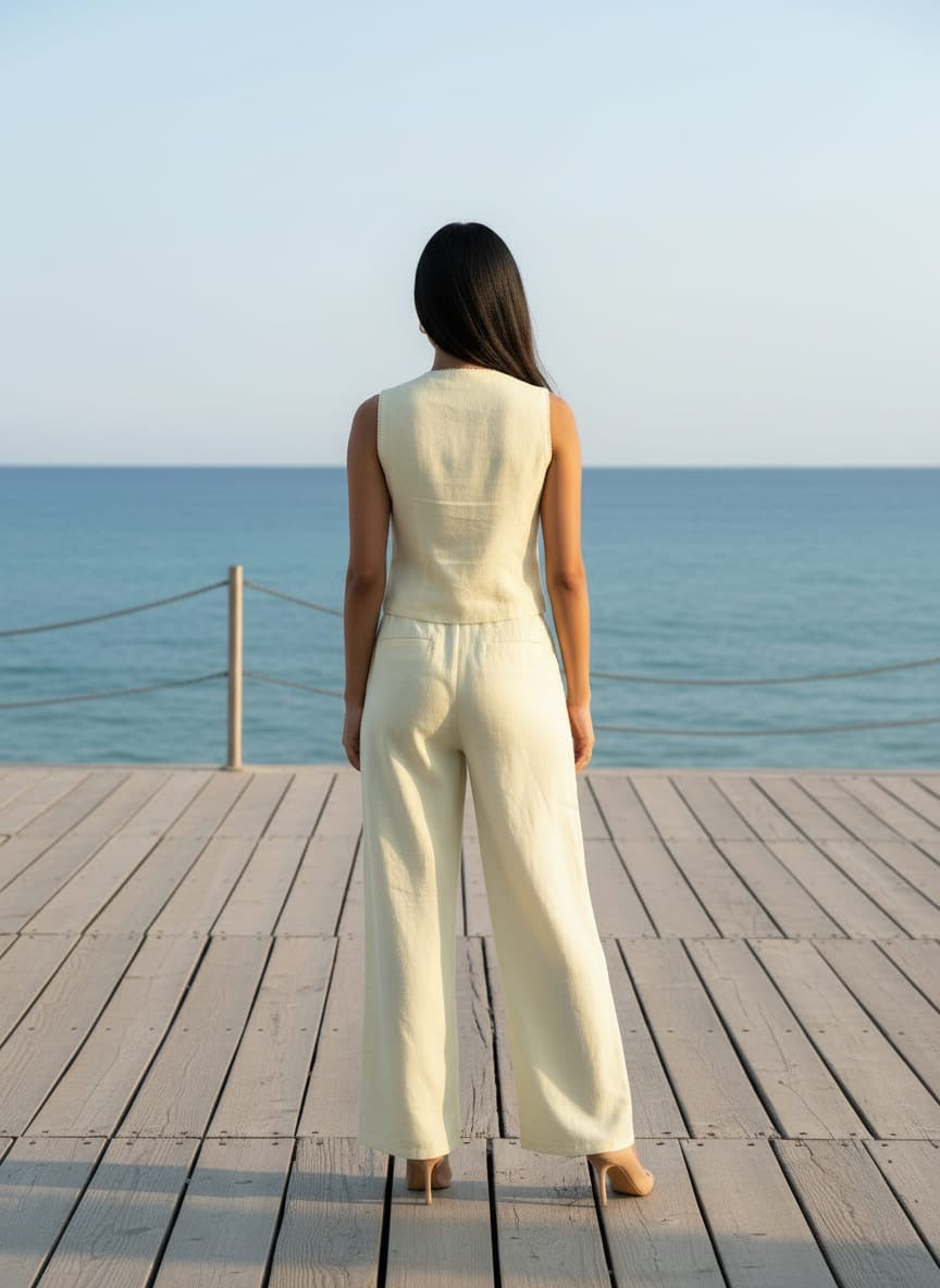 The Amari Pastel Waistcoat Set