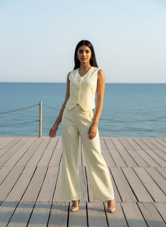 The Amari Pastel Waistcoat Set